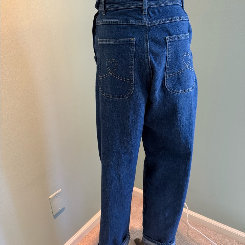 Collectif Siobhan High Waist Jeans - Picture 2 of 5